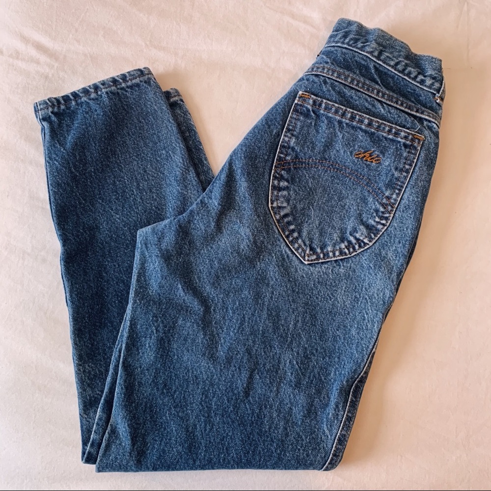 Vintage High Waist Chic Mom Jeans 👖